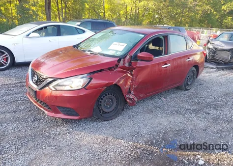 2017 Nissan Sentra Sv из США, поврежденный, VIN 3N1AB7AP6HL667062